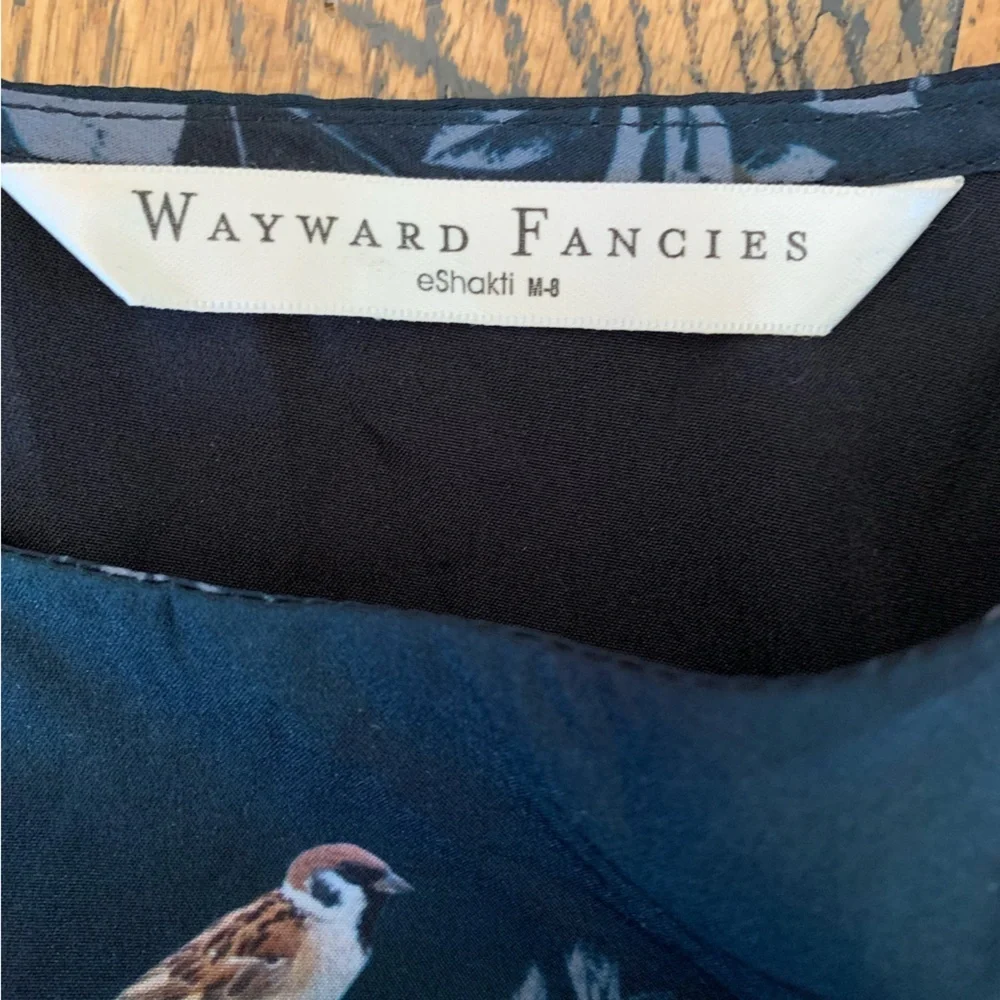 Eshakti wayward fancies animal woodland Print Dress medium - Picture 9 of 10